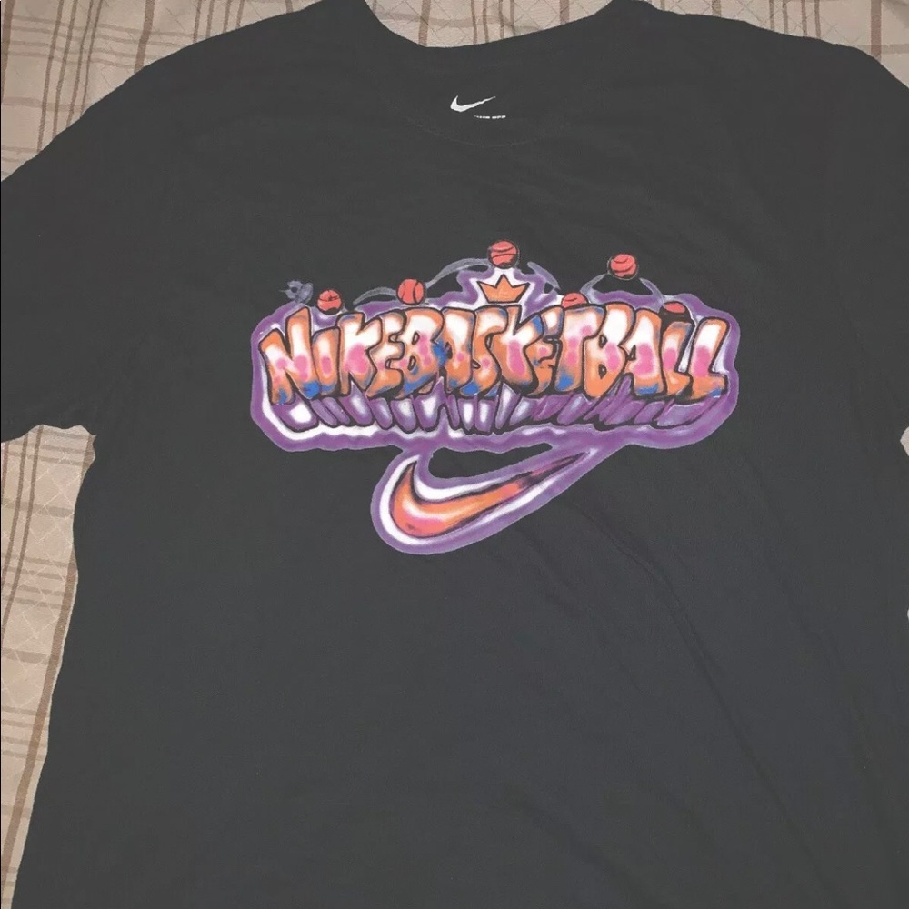 Nike Basketball T-Shirt Basketball Logo Size XL
